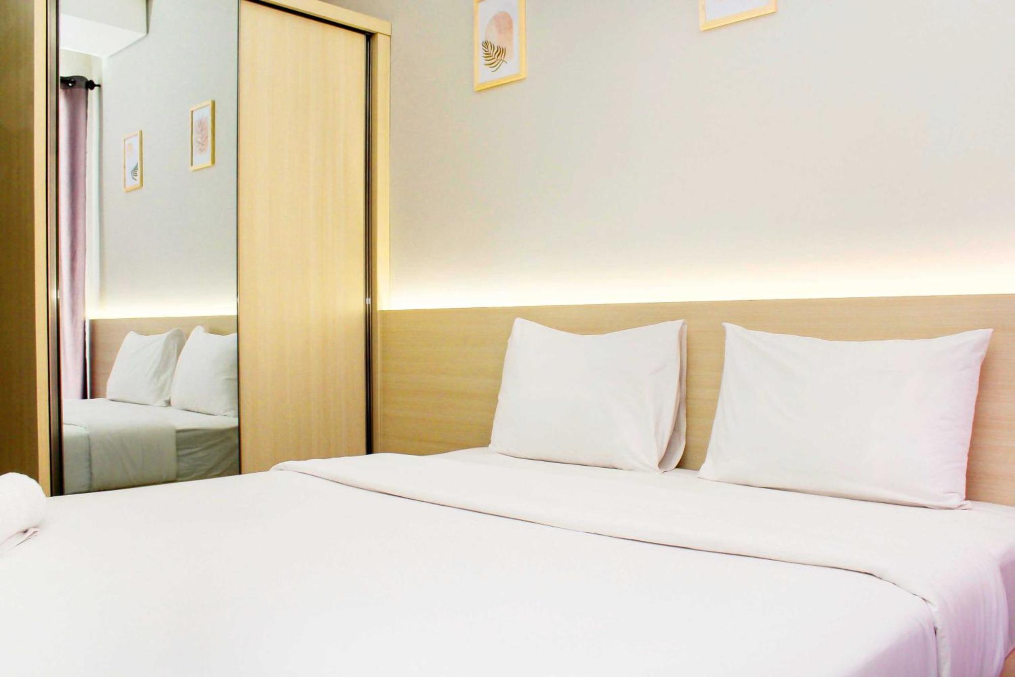 Homey And Tidy Monroe Tower By Travelio Apartemen
